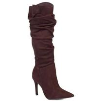 Bota Bebece Longa Camurça Feminino - Marrom - 36 Bota Bebece Longa Camurça Feminino - Marrom - 36