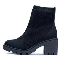 Bota Bebece Tratorada Em Malha Knit - T5618-095