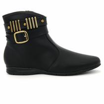 Bota Beira Rio 9084.106 Cano Curto Salto Baixo Leve Feminino Bota Beira Rio 9084.106 Cano Curto Salto Baixo Leve Feminino
