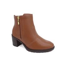 Bota Beira Rio Chelsea Cano Curto 9075.108 Caramelo