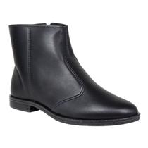 Bota Beira Rio Chelsea Cano Curto Feminina Zíper 9085.100 Bota Beira Rio Chelsea Cano Curto Feminina Zíper 9085.100