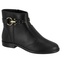 Bota Beira Rio Coturno Cano Curto Feminino - Preto - 35 Bota Beira Rio Coturno Cano Curto Feminino - Preto - 35