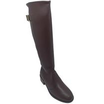 Bota Beira Rio Feminina com Fivela Fixa Salto 4cm Cor:CaféTamanho:34Gênero:Feminino Bota Beira Rio Feminina com Fivela Fixa Salto 4cm Cor:CaféTamanho:34Gênero:Feminino