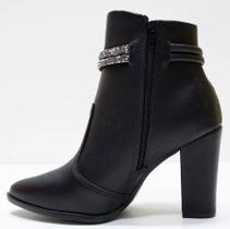 Bota Beira Rio Feminina Preto Ref:9043.141