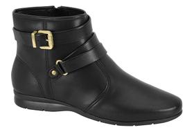 Bota Beira Rio Rasteira Cano Baixo Strass Conforto 9084102 Bota Beira Rio Rasteira Cano Baixo Strass Conforto 9084102