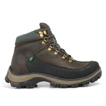 Bota Bell Boots Adventure Trilha Confortável em Couro Crazy Legítimo