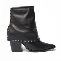 Bota Belluno Salto Bloco Alto Tachas