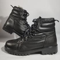 Bota Biaggio Cano Curto De Couro Legítimo Em Amarração Conforto Masculino BI2026.625 (64799)