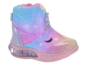 Bota bibi space wave 3.0 c/led menina 1199070