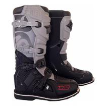 Bota Bico de Aço Para Piloto Trilha Motocross Enduro