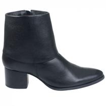 Bota Bico Fino Chamonix Couro 14557 Bota Bico Fino Chamonix Couro 14557