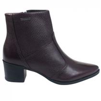 Bota Bico Fino Pegada Couro 280502