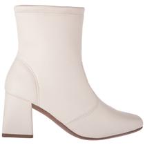 Bota Bico Quadrado Feminina Cano Médio Salto Modelo Atual Moderno Zíper Blogueira Bota Bico Quadrado Feminina Cano Médio Salto Modelo Atual Moderno Zíper Blogueira