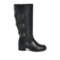 Bota Biker Feminina Cano Alto Via Marte 035018 - Preto - 34 Bota Biker Feminina Cano Alto Via Marte 035018 - Preto - 34