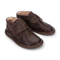 Bota Bingo Couro Trufa/Cacau-Petit Cheval