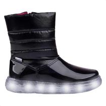 Bota Boot Cortuno Infantil Pampili Sneaker Luz Led Estiloso
