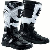 Bota Boots Gaerne Gx1 Evo Preto Com Branco Trail Motocross