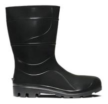 Bota Borracha Em Pvc Impermeável Forrado Galocha Cano Médio 28Cm - Kala - Cartom