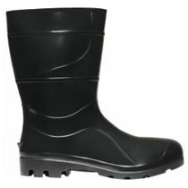 Bota Borracha Pvc Cano Médio Impermeável Uso Geral Cartom Bota Borracha Pvc Cano Médio Impermeável Uso Geral Cartom