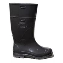 Bota Borracha Pvc Impermeavel Moto Limpeza C/Longo Preta 40