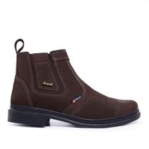 Bota Botina Amarok Em Couro Legítimo Vaqueiro Vaquejada Bota Botina Amarok Em Couro Legítimo Vaqueiro Vaquejada