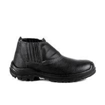 Bota Botina Bracol Bico Composite Couro Elástico Ca 48418