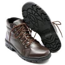 Bota Botina Coturno Adventure Couro 750