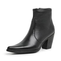 Bota Botina Country Feminina Top Franca Shoes Preto