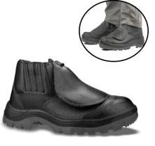 Bota Botina de Proteção Metatarso Externo Bico Composite Bidensidade Bota Botina de Proteção Metatarso Externo Bico Composite Bidensidade