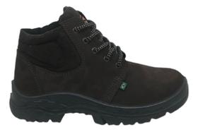 Bota Botina De Segurança Bico Pvc Com Ca Ecosafety Primavera