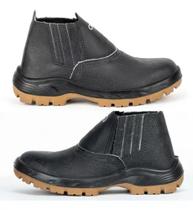 Bota Botina de Segurança Bico Pvc Solado Bidensidade Epi Crival