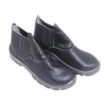 Bota/Botina De Seguranca Elastica Bidensidade Flexivel Com Bico Pvc De Couro Liso Preta Tam. 38 - CP080PVC/38 - Crival Bota/Botina De Seguranca Elastica Bidensidade Flexivel Com Bico Pvc De Couro Liso Preta Tam. 38 - CP080PVC/38 - Crival