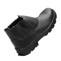 Bota Botina De Segurança Elástico Solado Pu Com Bico Pvc