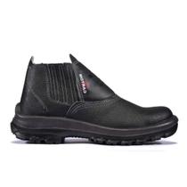 Bota Botina de Trabalho com Bico de Aço-Proteção Máxima Bota Botina de Trabalho com Bico de Aço-Proteção Máxima