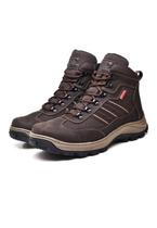 Bota Botina em Couro com C.A EPI Café Gogowear Fal.C Bota Botina em Couro com C.A EPI Café Gogowear Fal.C