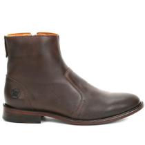 Bota Botina Masculina Couro Legítimo Clássica Premium