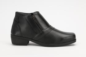 Bota Botina Masculina Escamada Casual e Social Zíper