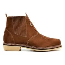 Bota Botina Masculina F1000 Couro Legítimo Original Bota Botina Masculina F1000 Couro Legítimo Original