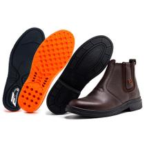 Bota Botina Masculina Rodeio Country Couro Legítimo Original Bota Botina Masculina Rodeio Country Couro Legítimo Original