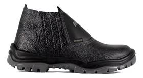 Bota Botina Rhino De Segurança Couro Bico Pvc Original .