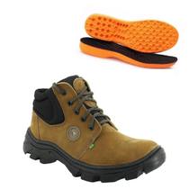 Bota Botina Segurança Conforto Pvc + Palmilha Anatômica 106