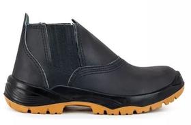 Bota Botina Segurança Masc Epi N38 Bico Pvc Cano Baixo Top