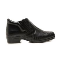 Bota Botina Social Masculina Escamada Cano Baixo 100% Couro Legítimo