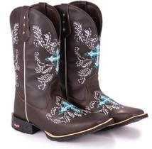 Bota Botina Texana Country Cruzeta