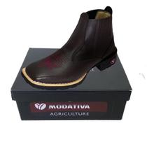 Bota Botina Texana Masculina e Feminina Modativa Agriculture