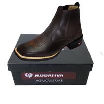 Bota Botina Texana Masculina e Feminina Modativa Agriculture
