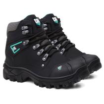 Bota Botina Unisex Em Couro Legitimo Com Palmilha Em Gel Original CATPRIIME Com C.A 47751 Bota Botina Unisex Em Couro Legitimo Com Palmilha Em Gel Original CATPRIIME Com C.A 47751
