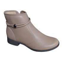 Bota Botinha Cano Curto Baixo Salto Rasteira Confortavel Dakota G9554