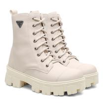 Bota Botinha Coturno Blogueira Tratorado Cano Curto Chelsea Feminina VK