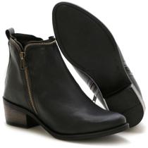 Bota Botinha Feminina Cano Baixo Super Confortável Ref6705